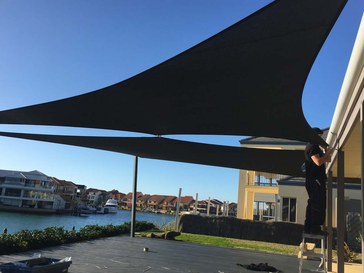 Patio Shade Sails Mandurah Structures Sails Marine Services